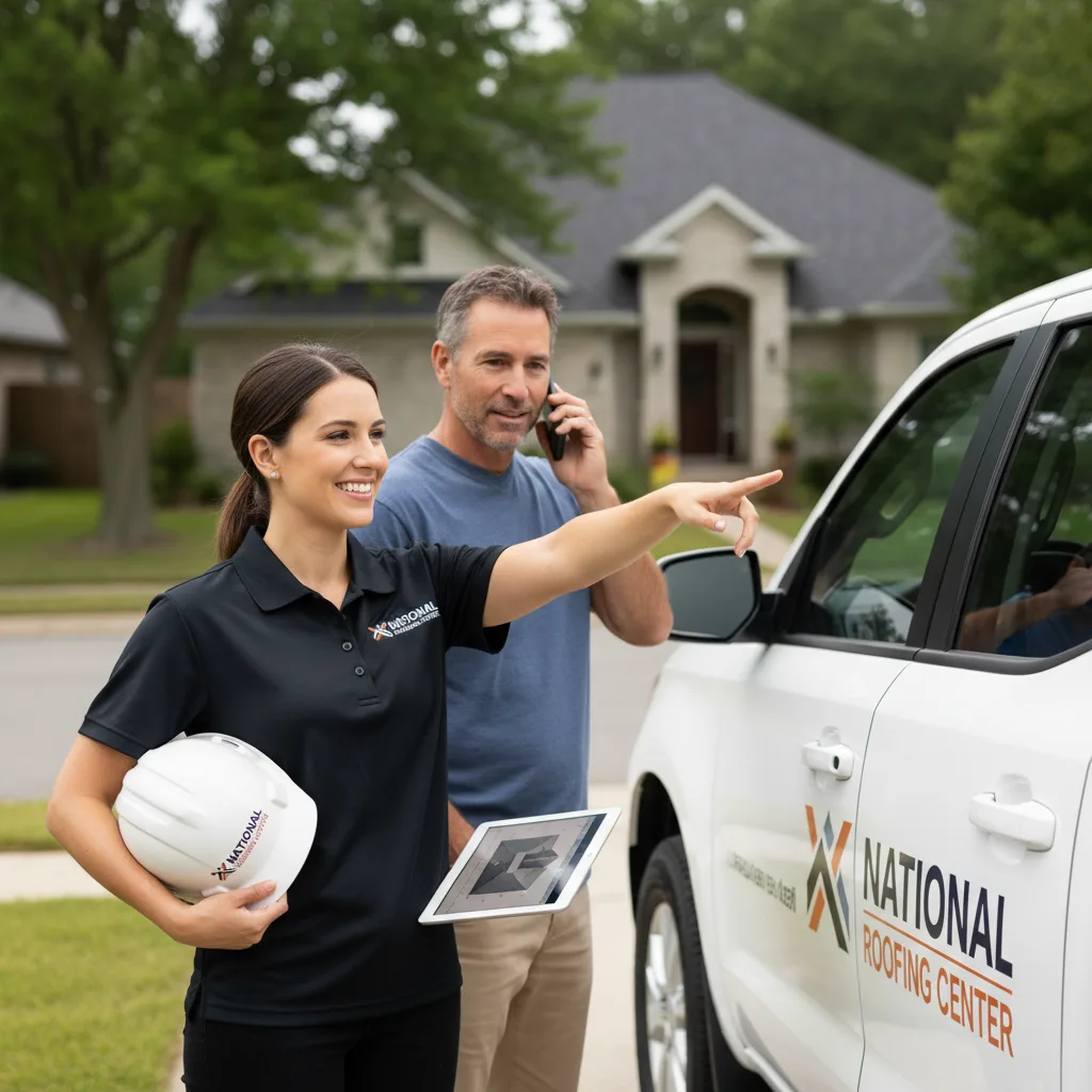 National Roofing Center customer support in Cedarbluff